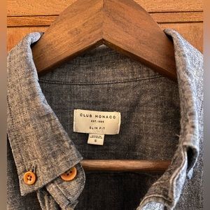 Club Monaco - Men’s Denim Shirt - Size S